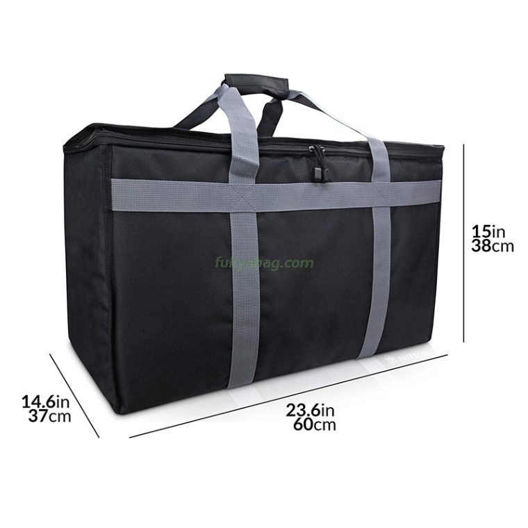 commercial insulated food delivery bag